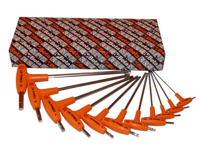 HEX Key set with T-Handle 2–10 mm, 8 pcs, BETA