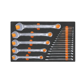 Verktygstråg Blocknycklar 6–36 mm Mjukskum, BETA Tools