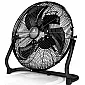 Golvfläkt 50 cm 120 W Metall – 7270 m³/h, Svart