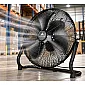 Golvfläkt 50 cm 120 W Metall – 7270 m³/h, Svart