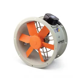 Duct Fan Axial IP65 Three-Phase 870W 12800m³/h Fibreglass Impeller, Sodeca