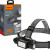 Head Torch LED 2000lm 20W Rechargeable IP67 White and Red Light, Videx