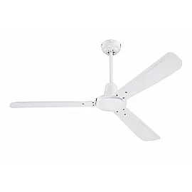 Takfläkt 132 cm Vit 3 ABS-blad 56 W 4 Hastigheter Sommar/Vinter med Väggreglage, Westinghouse