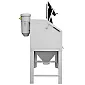 350 L Top-Opening Blast Cabinet with Dust Extractor