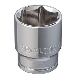 Hylsa 3/86-kant kort 6-24 mm, CRV, Proline