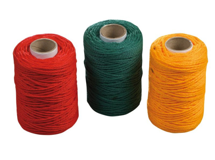 Fogsnöre plast (polypropylen) - 100 mm, sats med 3 färger