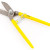 Plåtsax 260 mm höger PVC handtag