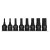 Bits, slaghylsa HEX 1/2, 8 st, 5-19 mm, Proline