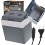 Cooler case for trailers, mobile homes, cars, boats and picknick, 12V/230V, 28L