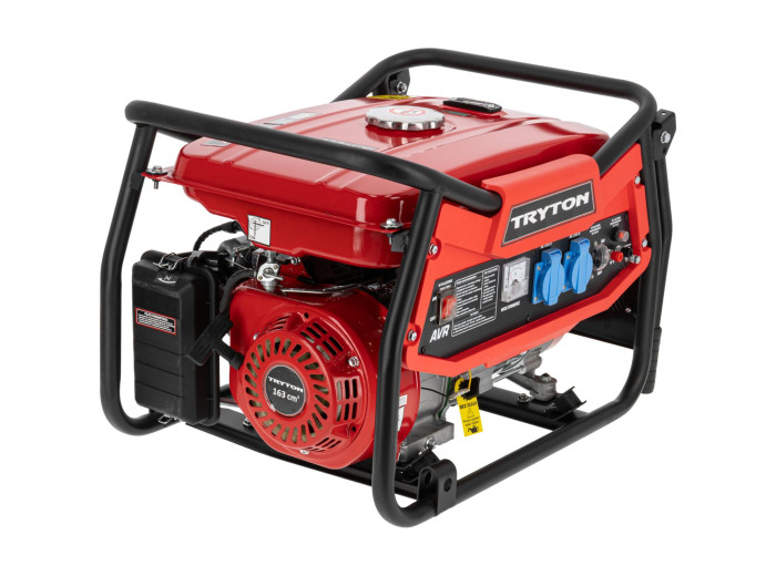 Gasoline Generator 2000W, Avr, 2 x 230V, 12V