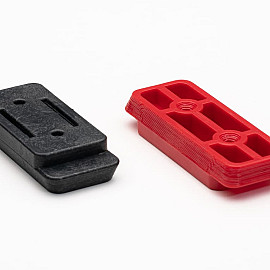 Adapter Feet 8 Pack for Milwaukee Packout and Mounting Cleats, StealthMounts
