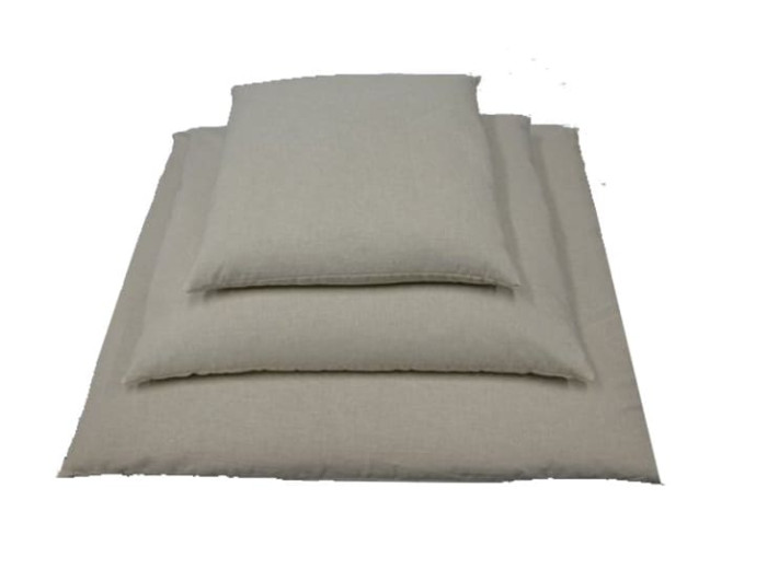 Buckwheat sleeping pillow, buckwheat husk, made of cotton 70 x 80 cm, 30 x 30 cm, 40 x 40 cm
