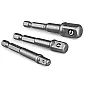 Hylsadaptersats 1/4" sexkant, 7-pack