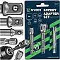 Hylsadaptersats 1/4" sexkant, 7-pack