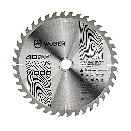 Cirkelsågklinga Hårdmetall för Trä 305x30 mm, 40 Tänder, Wuber Tools
