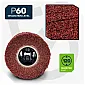 Abrasive roller P60 for satin finishing machine, 2-pack