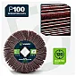 Flap Sanding Roller P100 120x100x19 mm 2-Pack