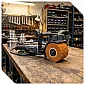 Abrasive fibre roller P120 for satin finishing machine