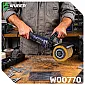 Steel brush roller 120x100x19 mm satin finishing