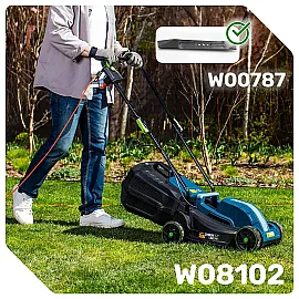 Gräsklipparkniv 32 cm för Elgräsklippare, 2-pack, Wuber Tools
