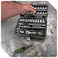 1/4" Socket Wrench Set, Sockets 4-14 mm