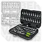 1/4" Socket Wrench Set, Sockets 4-14 mm