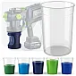 Disposable paint sprayer cups 800 ml, 7-pack