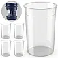 Disposable paint sprayer cups 800 ml, 7-pack