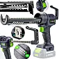 Cordless caulking gun 20 V, 2500 N