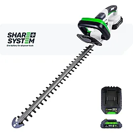 Häcksax 51 cm 20 V 2,0 Ah, Batteri och Laddare, Borstlös Motor, Wuber Tools