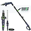 Pole Chainsaw/Pole Hedge Trimmer 2-in-1 20 V, 212-297 cm, without Battery and Charger, Wuber Tools