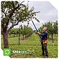 Pole chainsaw and hedge trimmer 20 V, 212-297 cm