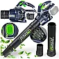 Cordless leaf blower 2x20 V, 220 km/h