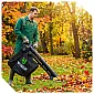 Leaf blower/vacuum 3-in-1 2x20 V, 245 km/h