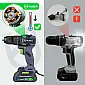 Cordless hammer drill driver 20 V, brushless, 50 Nm