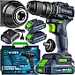 Cordless hammer drill driver 20 V, brushless, 50 Nm