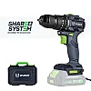 Slagborrskruvdragare 20 V, 50 Nm, Kolborstfri, 13 mm Chuck, Utan Batteri, Wuber Tools