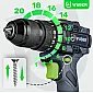 Brushless Combi Drill 20 V, 50 Nm, 13 mm Chuck