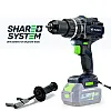 Slagborrskruvdragare 20 V, 160 Nm, Kolborstfri, 13 mm Chuck, Utan Batteri, Wuber Tools