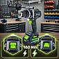 Hammer Drill Driver 20 V, 160 Nm, Brushless