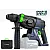 Borrhammare SDS-plus 20 V 2 J Utan Batteri och Laddare, Wuber Tools