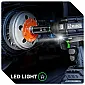 Slagmutterdragare 20 V 1000 Nm 1/2" kolborstfri