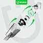 Handheld vacuum cleaner 20 V 120 W, wet/dry