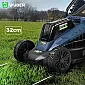 Batteridriven gräsklippare 32 cm 20 V, 6,0 Ah