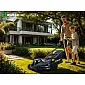 Cordless lawn mower 43 cm 40 V