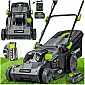 Cordless lawn mower 38 cm 40 V 4.0 Ah