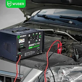 Batteriladdare 29 A 12/24 V 12-400 Ah med FAST CHARGE, Wuber Tools