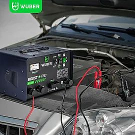Batteriladdare med Startfunktion 40 A 12/24 V 20-400 Ah, Wuber Tools