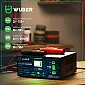Battery Charger 6/12 V 15 A, 6-200 Ah