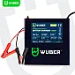 Battery Charger 6/12 V 15 A, 6-200 Ah